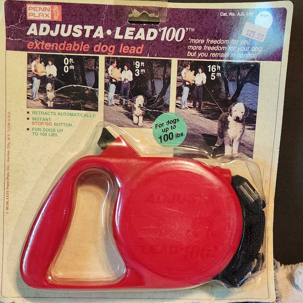 Penn Plax Adjusta-Lead 100 Ft.